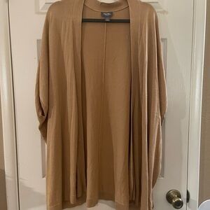 Martha Stewart Camel Knit Cardigan